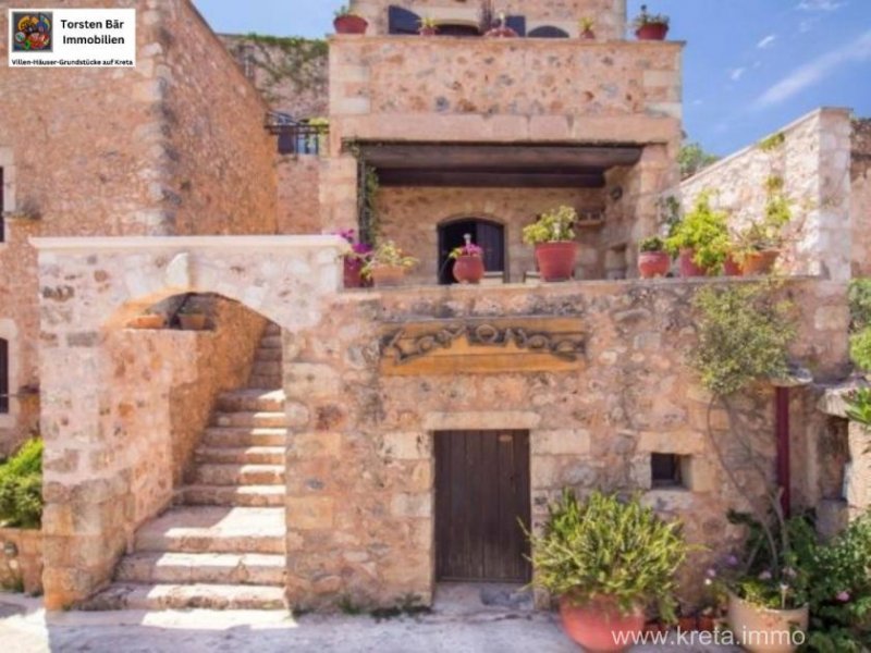 Samonas Kreta, Samonas Natursteinvilla "Blaue Villa" 65,77m² Wfl. Pool Haus kaufen